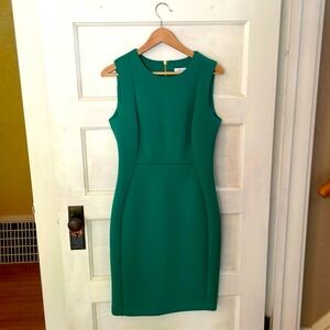 Calvin Klein green dress size 8 🍀